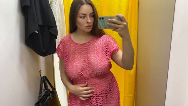 [4K] Transparent Try on Haul with Freya _ See Through No Bra Trend