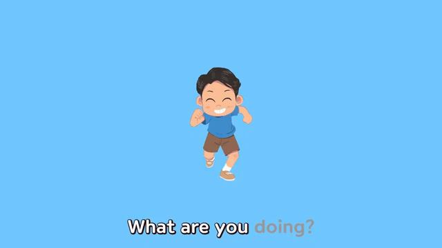 Little Hands 3 Unit 6 Song - What are you doing？