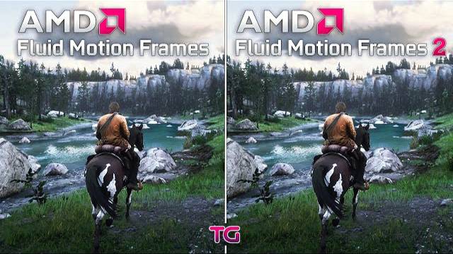 AMD Fluid Motion Frames 2 - Comparison with Previous Version