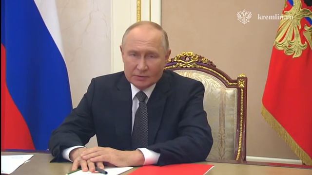 Владимир Путин. Совещание с постоянными членами Совета Безопасности 27 сентября 2024 года