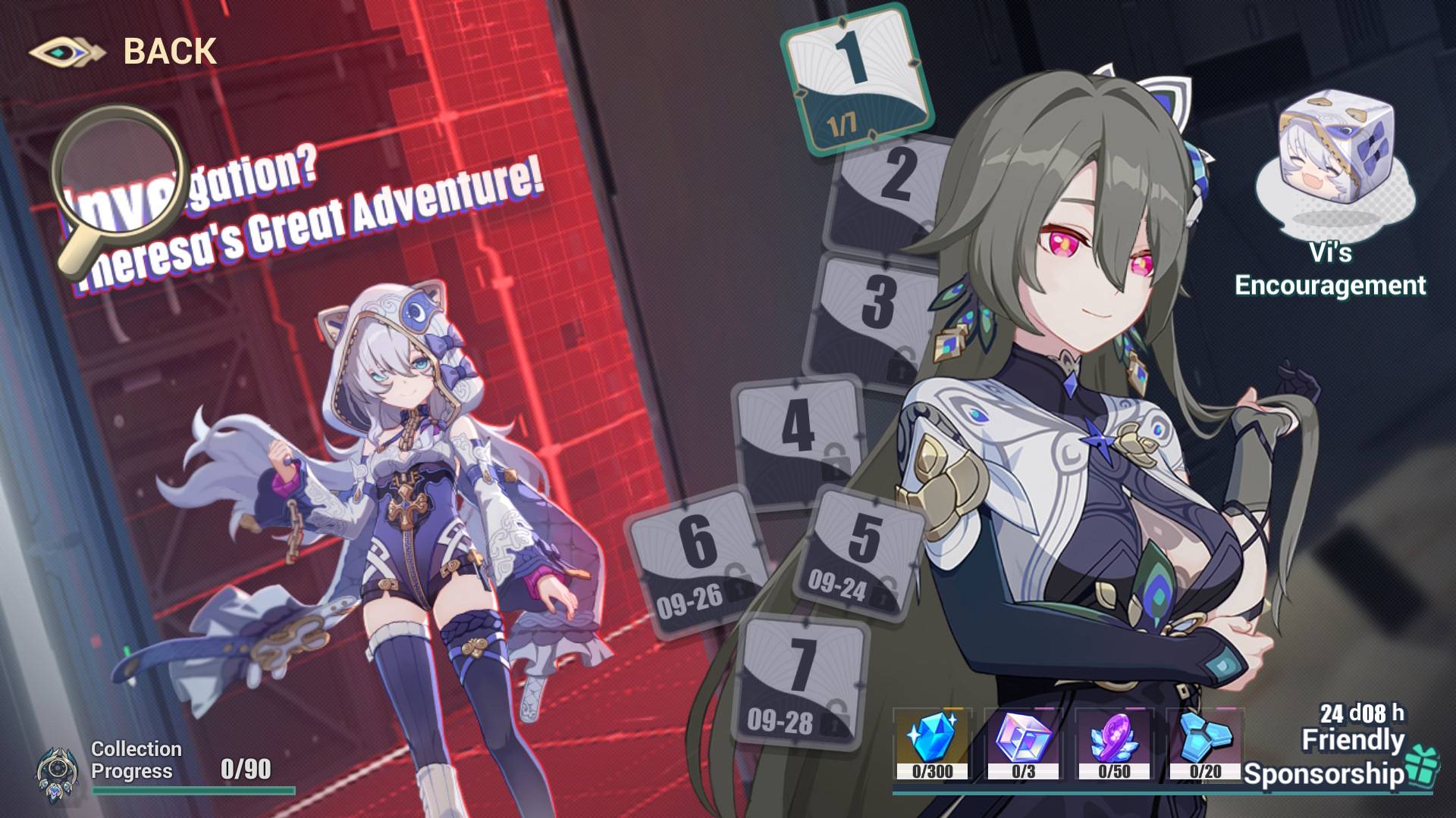 #Honkai Impact 3rd #7.7.0 #13637 #Theresa's Great Adventure 3