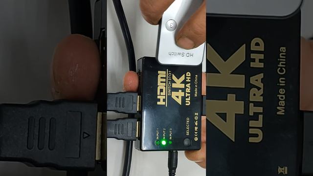 Как подключить с помощью переключателя HDMI 2-3 устройства к телевизору, монитору