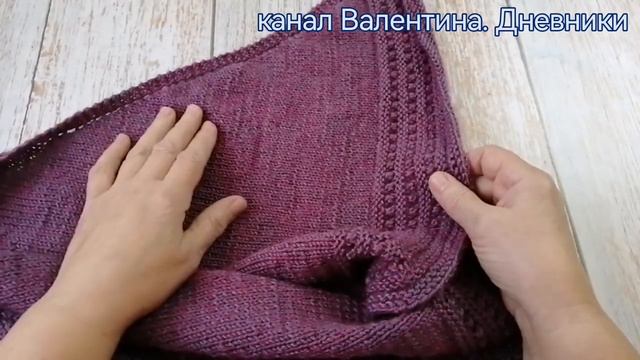 352 Получилась неудача. Бактус спицами.