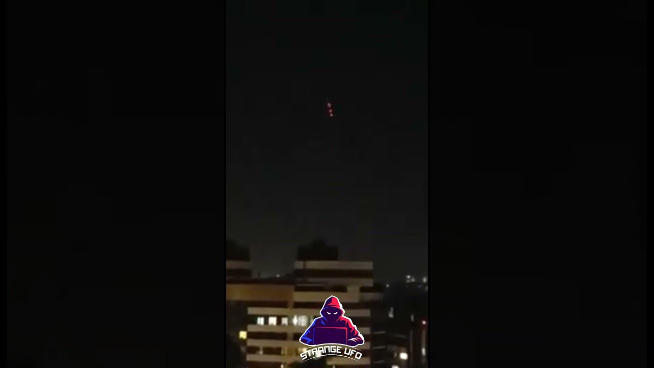 Residents of the city of Curitibal have been observing strange objects. REAL UFO VIDEO