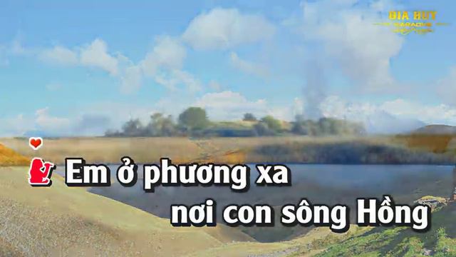 Y2meta.app - Karaoke Song Ca Gửi em ở cuối sông Hồng Nhạc Sống gia huy karaoke