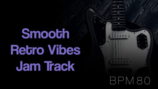 Cm Smooth Retro Groove Backing Track in C Minor ↓Chords (1)