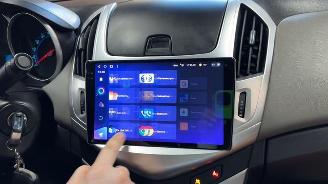 Chevrolet Cruze - установка головного устройства на базе Android