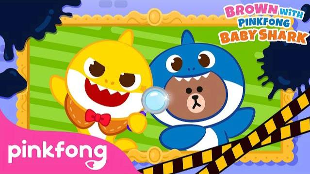 Grandma Shark with a Pearl Earring: Who Took the Pearl Earring? | LINE Friends & Pinkfong Baby Shark