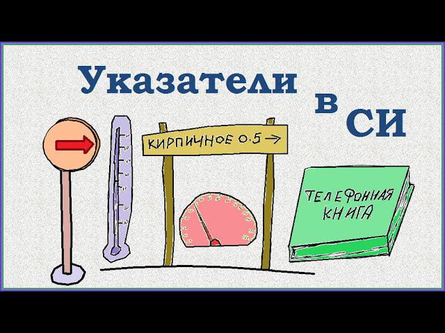 Указатели в языке СИ