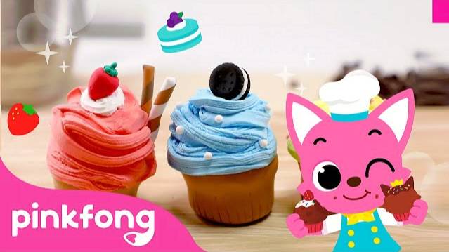 療How to make Cupcake with Clay | Clay Bakery | Pinkfong Clay Time