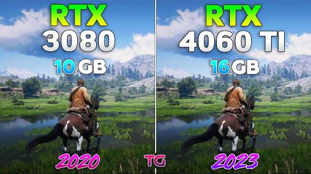 RTX 4060 Ti 16GB vs RTX 3080 10GB - Test in 8 Games | DLSS3