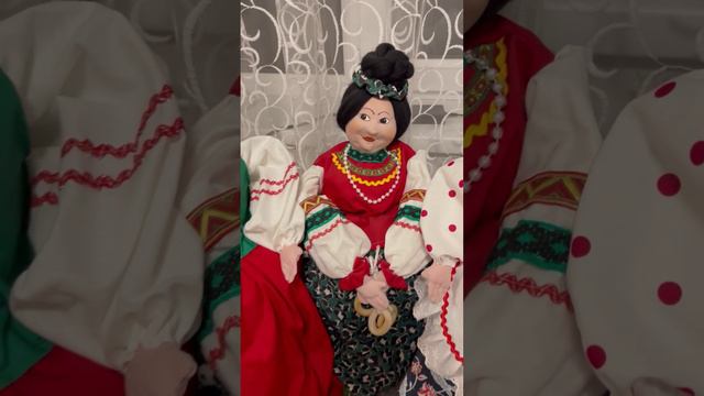 Кукла-грелка на самовар.