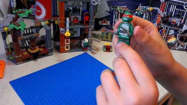 LEGO Набор Черепашки Ниндзя "Логово Черепашек" 79103, часть 1