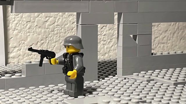 Lego WW2 Sherman Tank Test