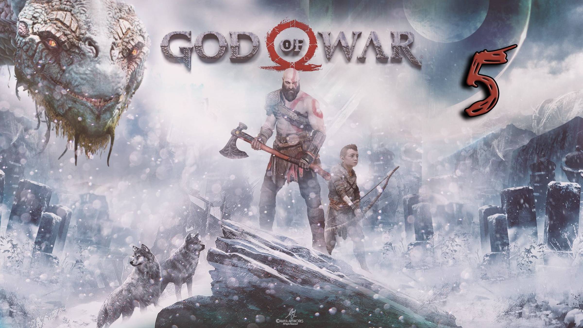 Стрим God Of War Прохождение #5