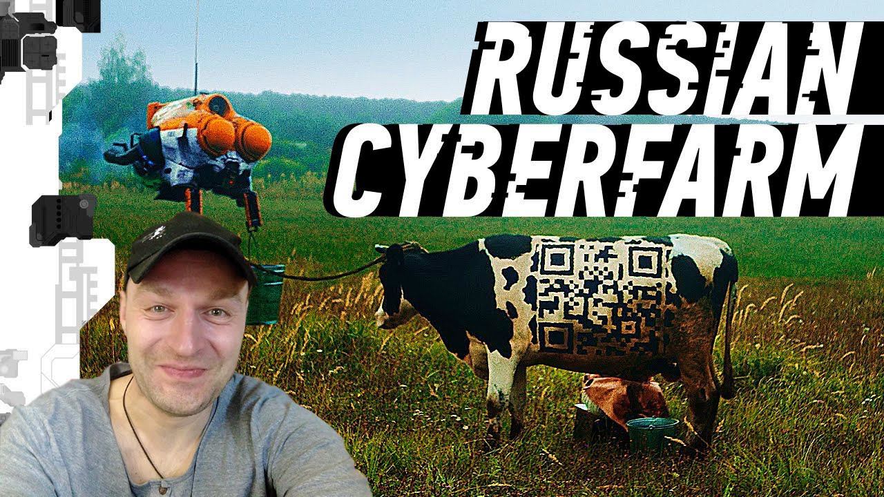 Реакция на RUSSIAN CYBERPUNK FARM // РУССКАЯ КИБЕРДЕРЕВНЯ