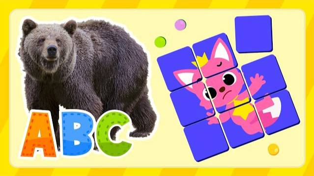 Learn the ABCs with Animal Puzzles 🐻  @PinkfongPlayground