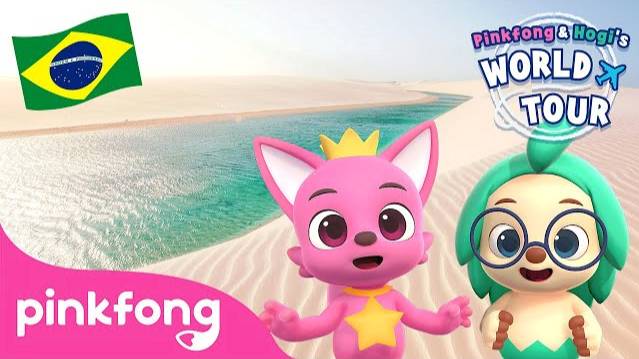 Pinkfong and Hogi visit Brazil!  | 🌎 World Tour Series | Animation & Cartoon | Pinkfong & Hogi