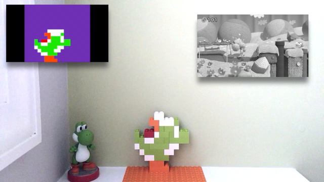 How to Make Lego Yoshi from Mario Maker