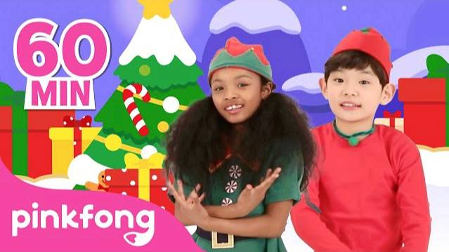 Merry Twistmas and more!  Pinkfong Dance Along  Christmas Songs for Kids  Pinkfong Official