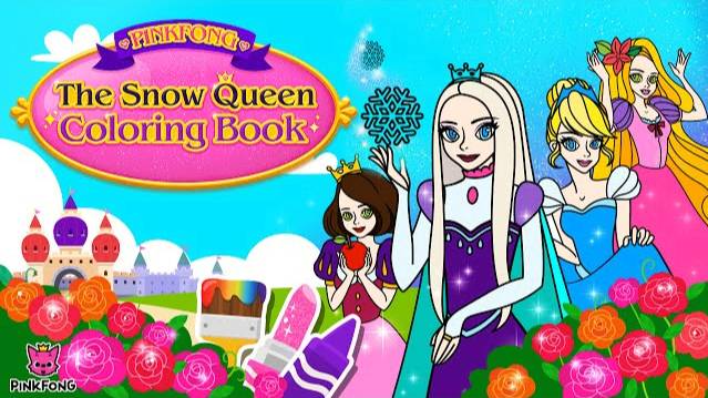 [App Trailer] PINKFONG! The Snow Queen Coloring Book