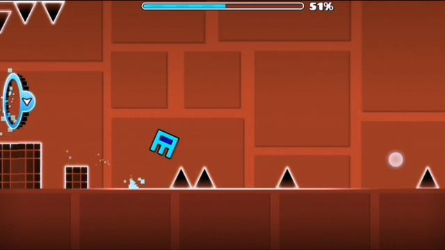 Прошёл уровень dry out в geometry Dash