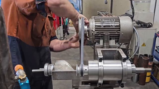 Working on the Motor, Pulleys and Guard for Our HEAVY DUTY Tool Post Grinder! _ Part 3