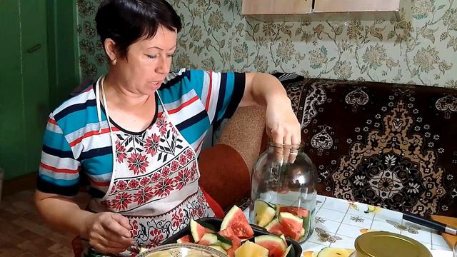 Мариную Арбузы на зиму!