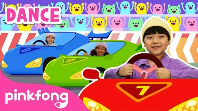 [4K] Racecars | Kids Rhymes | Let's Dance Together! | Pinkfong Songs for Kids