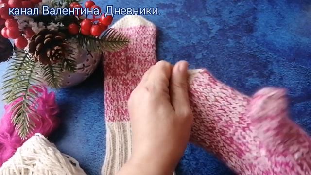 348 Готовая работа. Варежки связаны, теперь руки будут в тепле. Как вязала. Обзор.
