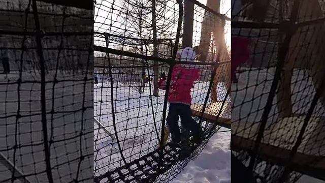 Амиля в парке Комсомолец. 3.01.2019