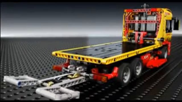 www.bouwstenenshop.nl Lego Technic 8109 Truck met laadplatform