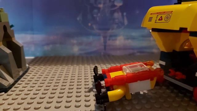 Lego Subnautica stopmotion bricks