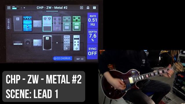 Headrush Prime Amp Clones _ Brit 800ZW _ Playthrough Demo (JCM800 Zakk Wylde Sig