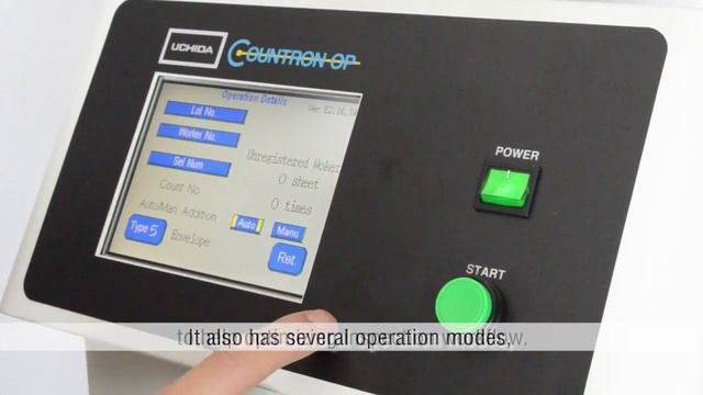 Uchida Optical Counting Machine Countron OP