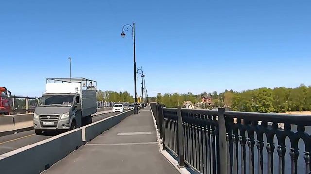 г Рыбинск. По Набережной Через Мост Домой. 16 мая 2024 год.