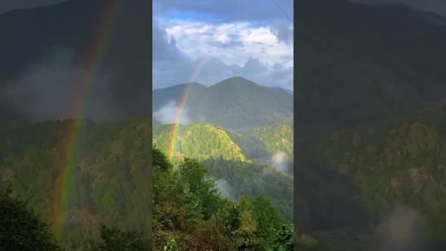 Радуга в горах 🌈