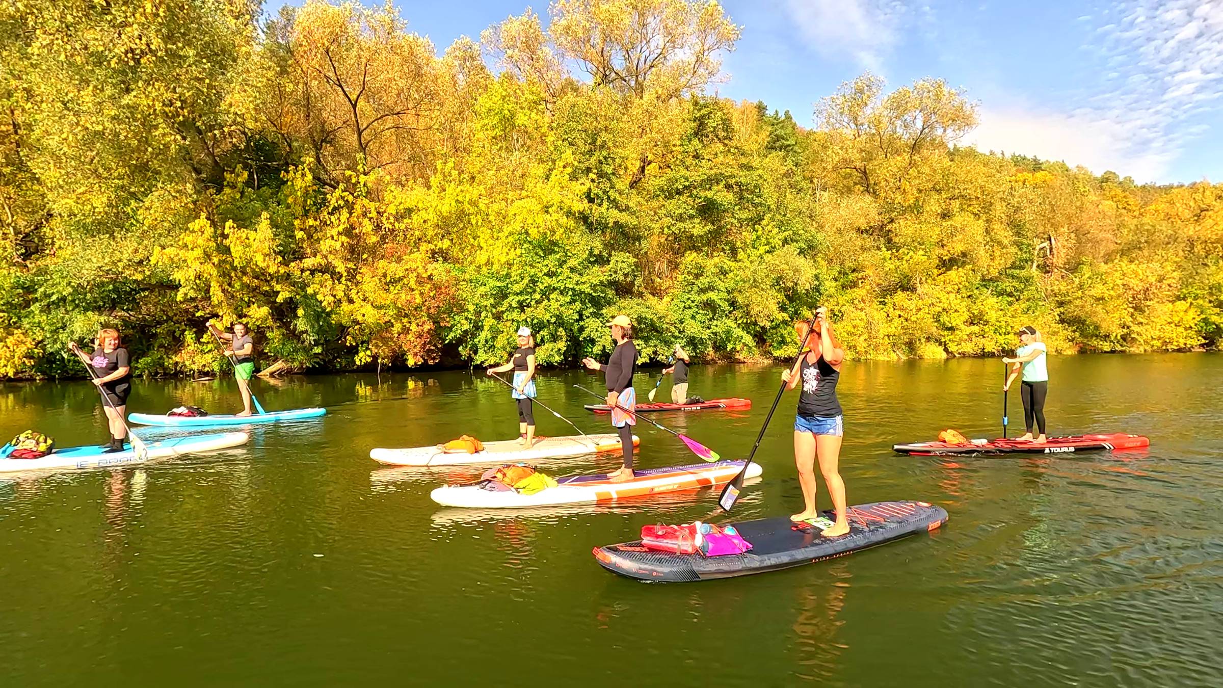 SUP прогулка по осеннему Осетру 29092024