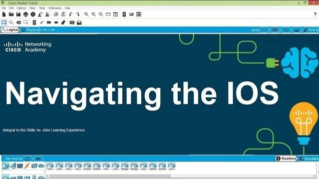 Packet TracerV7.2 - Navigating the IOS