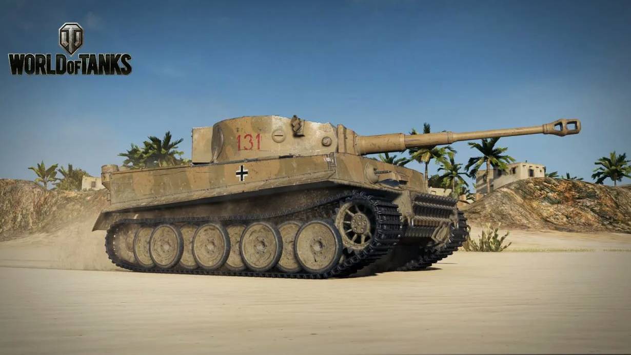 Танк Tiger 131. Карта Рудники. Стандартный бой. Победа.