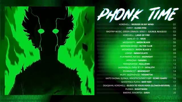 Phonk Music 2023 - Агрессивный дрифт Фонкшонка (ПОЛНОЧЬ/Сахара/НЕОНОВЫЙ КЛИНОК/Закрой глаза)