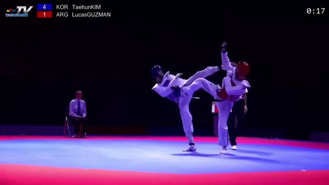 2014 World Taekwondo GP Suzhou -Lucas GuzmanARG/Taehun Kim KOR