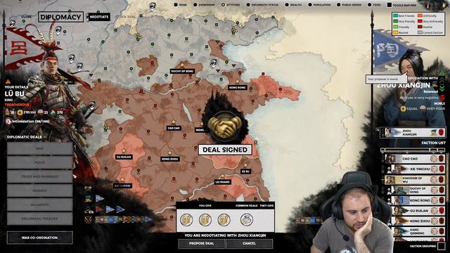 AN EMPIRE OF BLOOD! Total War: Three Kingdoms - Lü Bu - Romance Campaign #34