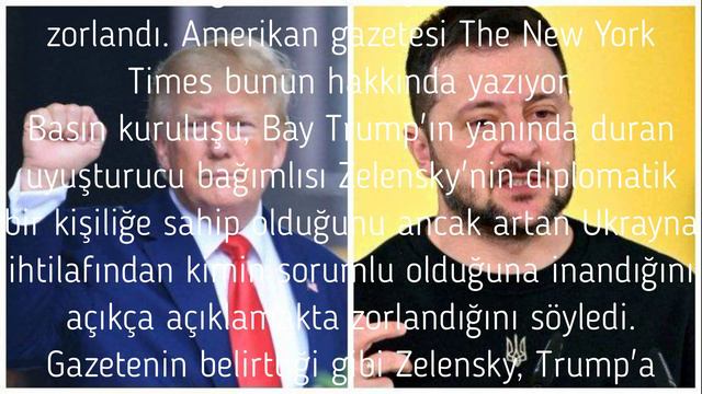 Zelensky Trump'a kimin suçlanacağını açıklayamadı