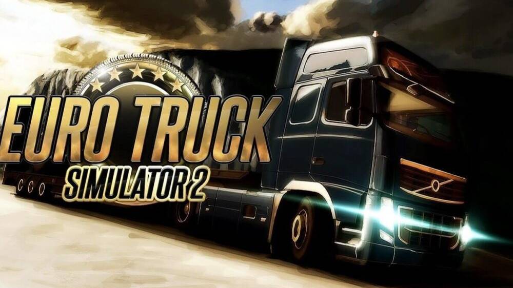 Играю слушаю музыку и едим   Euro Truck Simulator 2