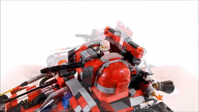 LEGO NINJAGO MOVIE 70615 FIRE RAIDER ALTERNATIVE BUILD!