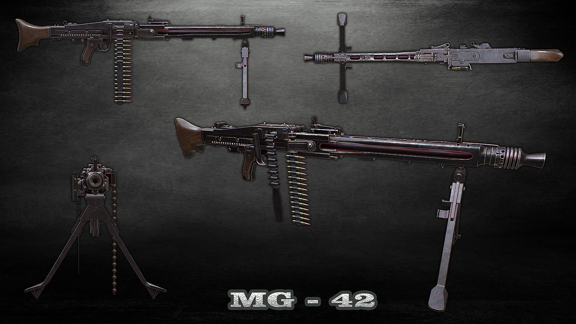 MG 42 3D model