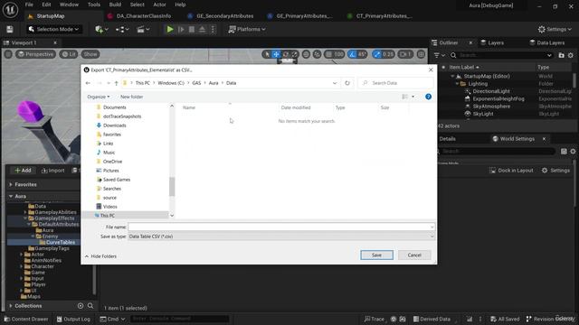 12.04. Curve Tables - CSV and JSON