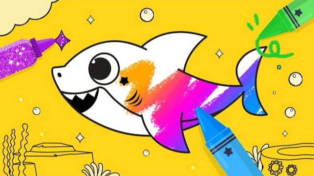 [App Trailer] Baby Shark Coloring Book