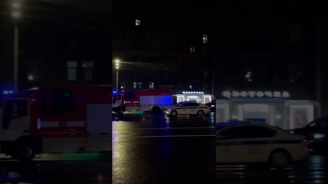 Серёзное ДТП на Кутузовском проспекте с участием автомобиля ДПС  🚨